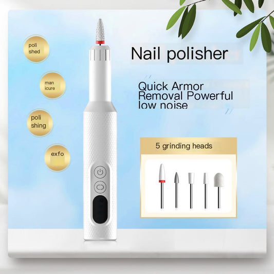 Electric Nail Drill Manicure Filer and Polish Kit