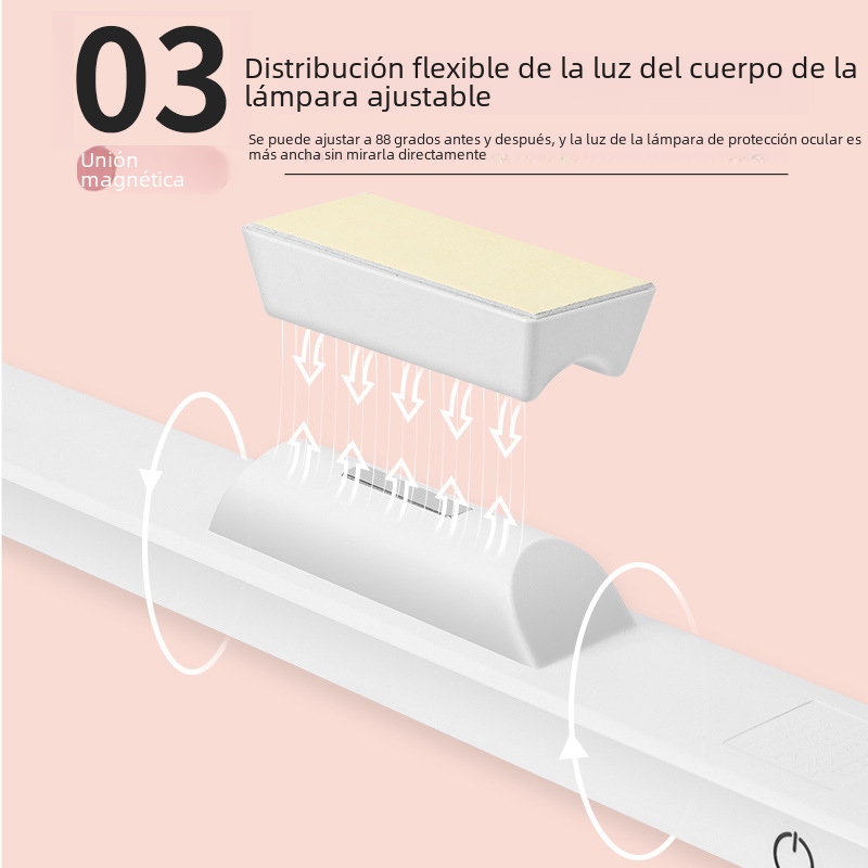 LED Desk Lamp for Students with Eye Protection Design